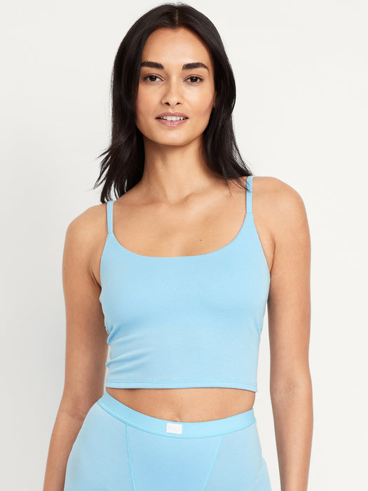 Rib-Knit Brami Top