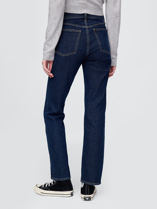 High Rise '90s Straight Jeans