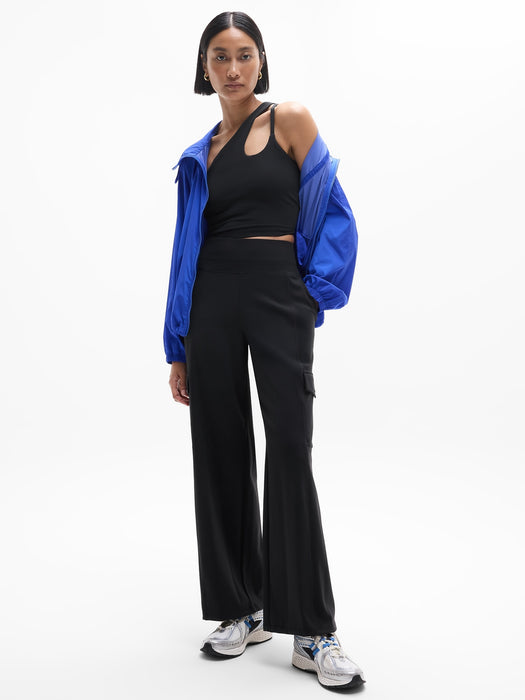 Venice High Rise Wide Leg Cargo Pant