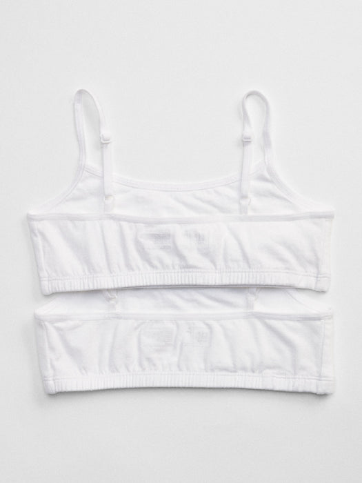 Kids Basic Bra (2-Pack) - white