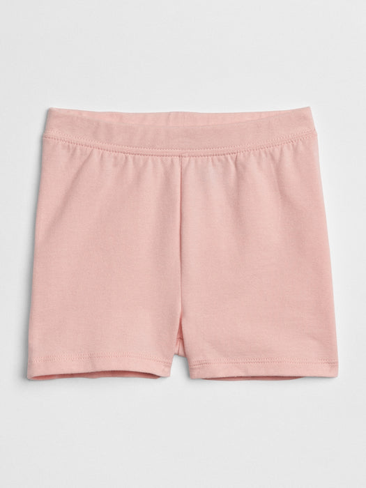 Toddler Cartwheel Shorts In Stretch Jersey - icy pink