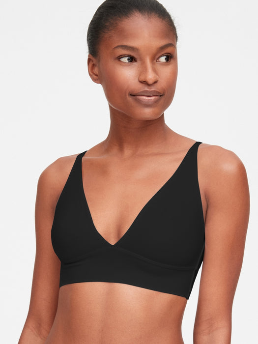 Live-In Pretty Plunge Bralette - black