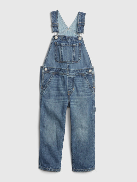 Toddler Denim Overalls with Washwell&#153 - medium wash