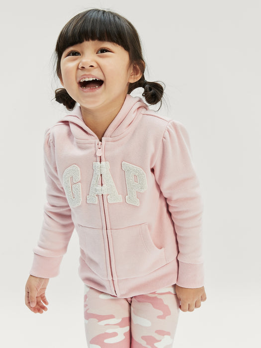 Toddler Recycled Gap Logo Hoodie - icy pink