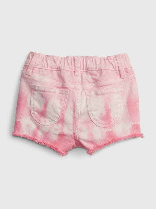 Toddler Tie-Dye Shorty Shorts with Washwell&#153