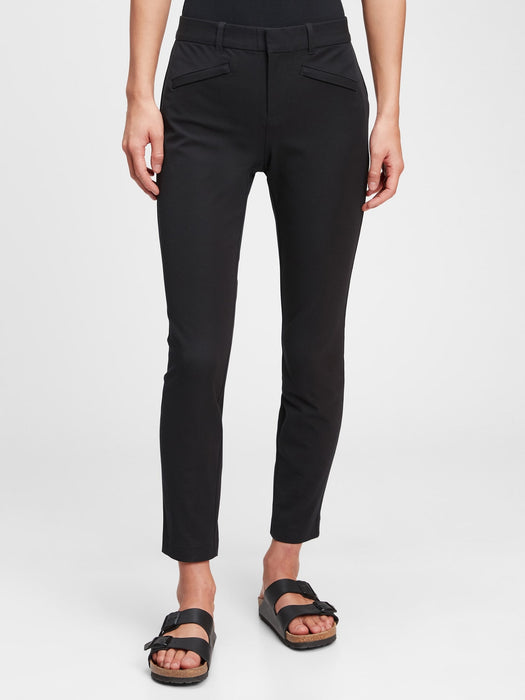 Skinny Ankle Pants - true black