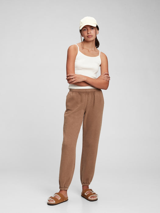 Teen Fleece Joggers - brazen brown