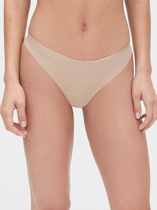 No-Show Thong - brush beige