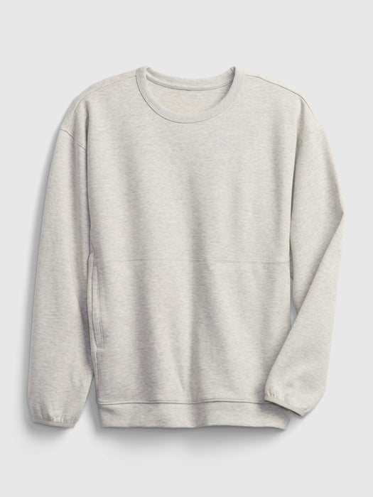 Teen Fit Tech Crewneck Sweatshirt - grey heather