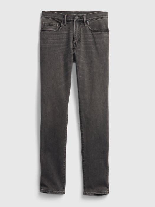 Soft Wear Slim Jeans with Washwell - washed gray