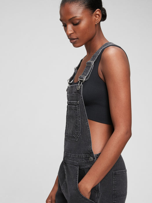 Slouchy Overalls with Washwell