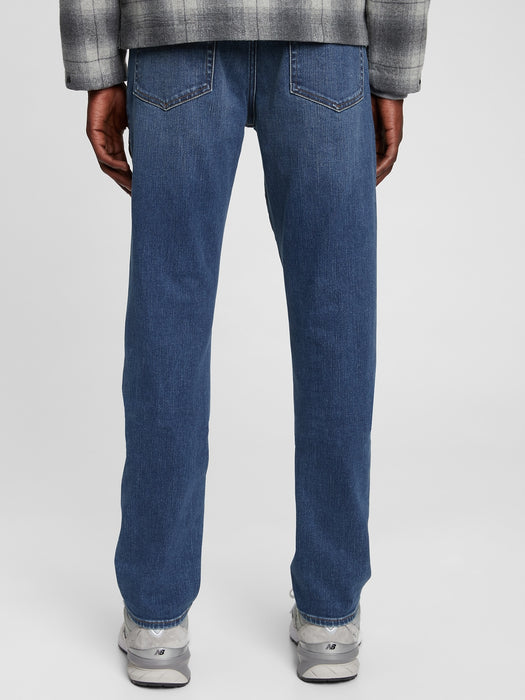 Soft Wear Slim Jeans with Washwell - medium indigo