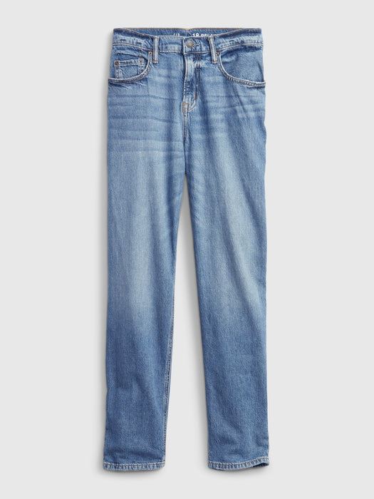 Teen Skinny Relaxed Taper Jeans with Washwell