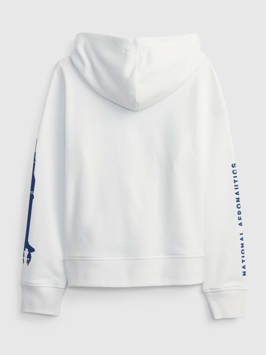 GapKids &#124 Nasa Graphic Hoodie - white