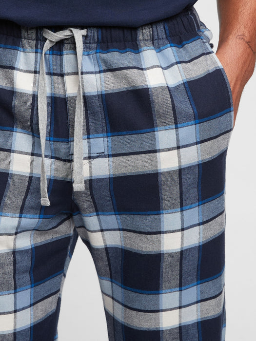 Flannel PJ Pants - blue plaid