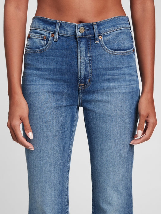 High Rise '70s Flare Jeans with Washwell