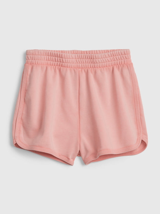 Kids Pull-On Dolphin Shorts - bright guava