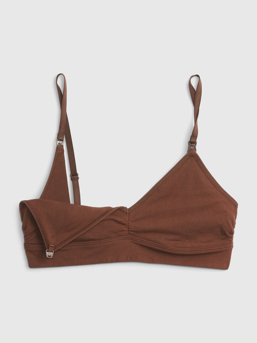 Maternity Stretch Cotton Nursing Bralette