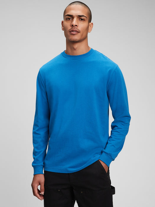 Classic Long Sleeve T-Shirt - billie jean blue