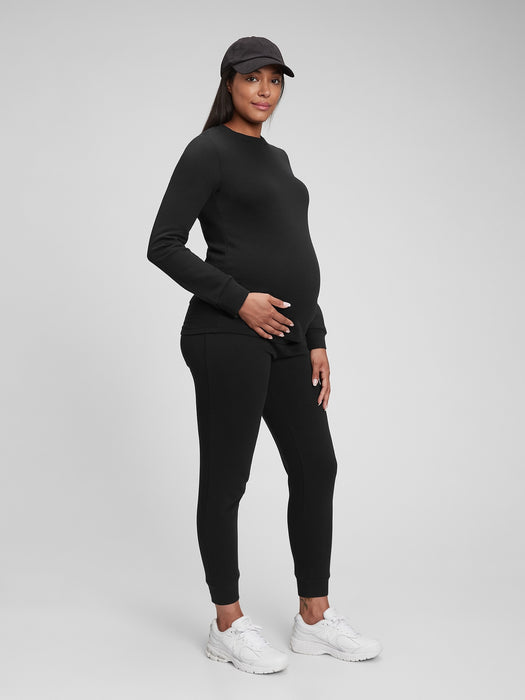 Maternity Terry Set - true black