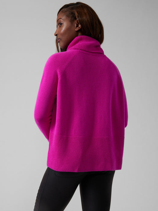 Wool Cashmere Aspen Turtleneck Sweater