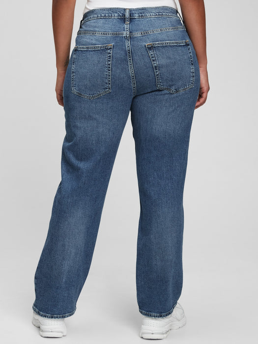 Mid Rise '90s Loose Jeans with Washwell in Organic Cotton