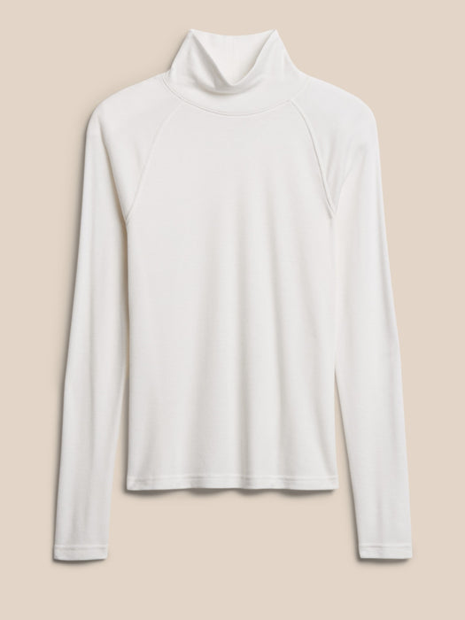 Adorno Turtleneck T-Shirt - White