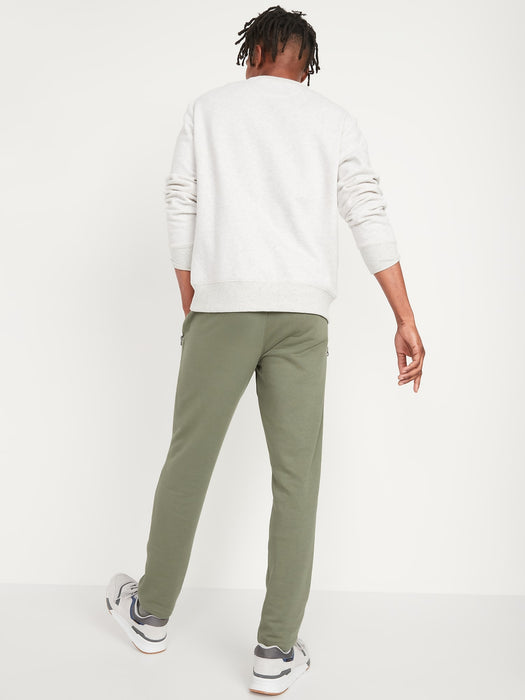 Tapered Straight French Terry Jogger Sweatpants for Men