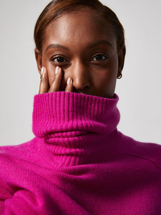 Wool Cashmere Aspen Turtleneck Sweater