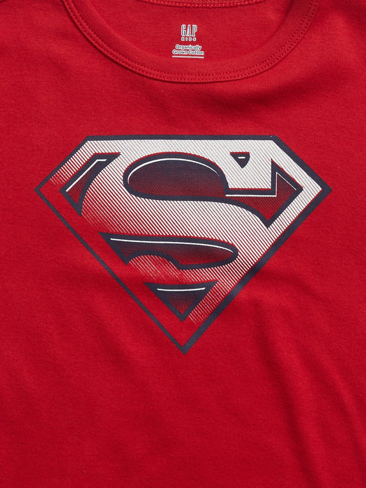 GapKids &#124 DC&#153 100% Organic Cotton Superman PJ Set - red