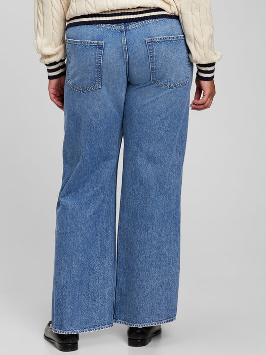 Low Rise Stride Jeans with Washwell