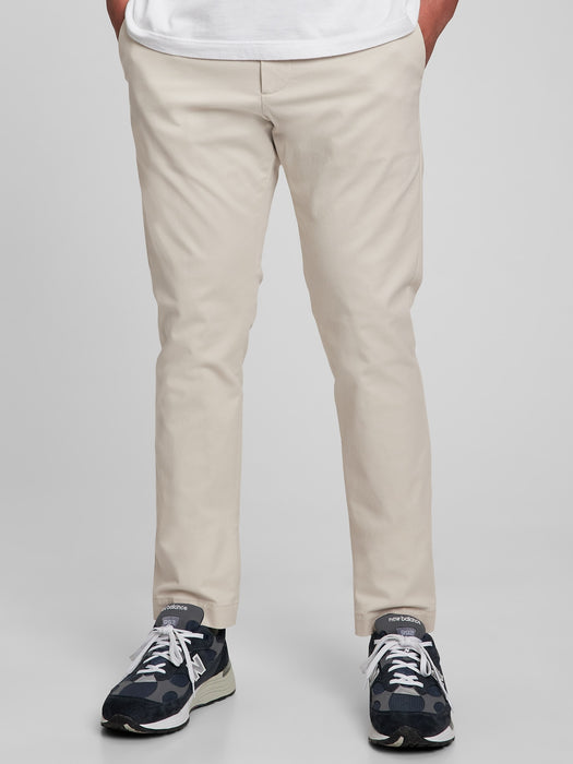 Modern Khakis in Athletic Taper with GapFlex - sandstone beige