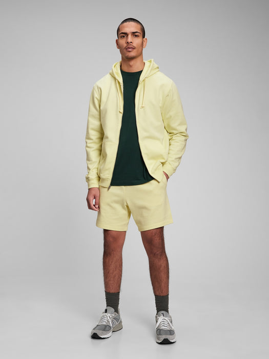 Full-Zip Hoodie - citron yellow