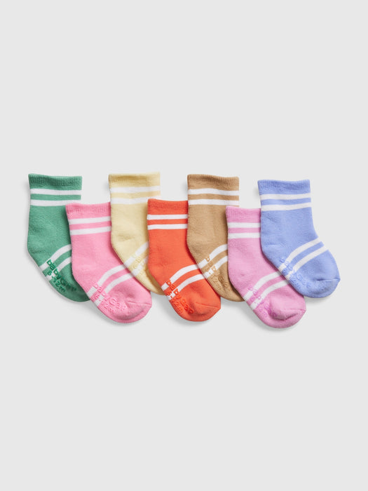 Baby Printed Socks (7-Pack)