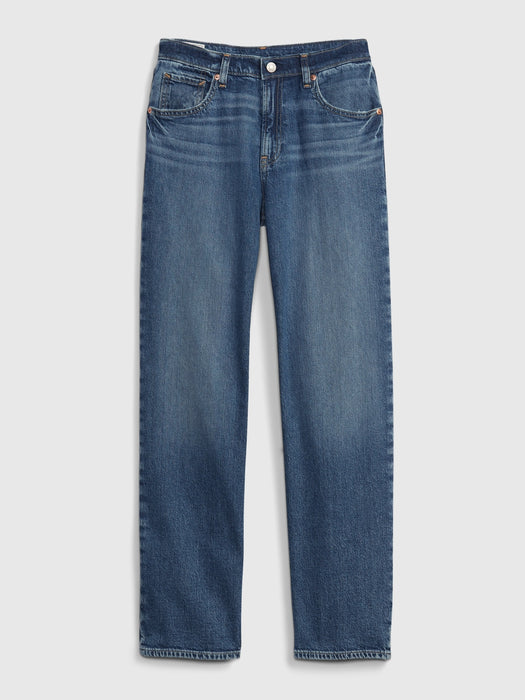 Mid Rise '90s Loose Jeans with Washwell in Organic Cotton