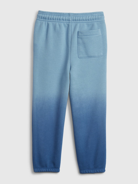 Toddler Dip-Dye Pull-On Joggers - blue dip dye