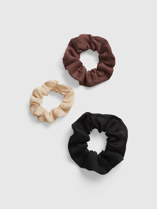 Scrunchie (3-Pack) - true black