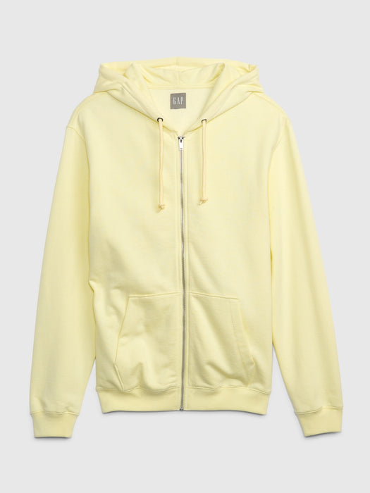 Full-Zip Hoodie - citron yellow