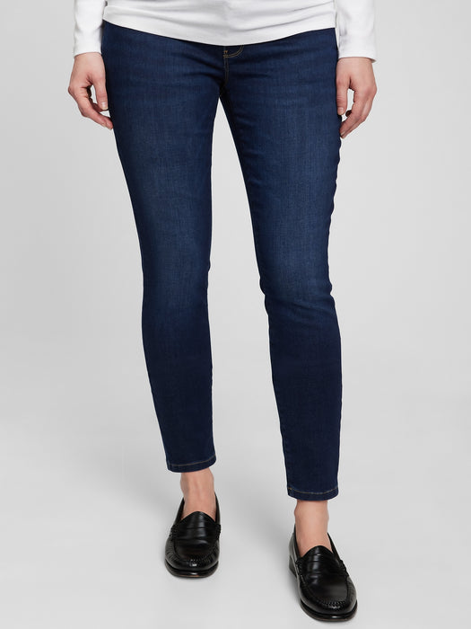 Maternity Full Panel Favorite Jeggings with Washwell