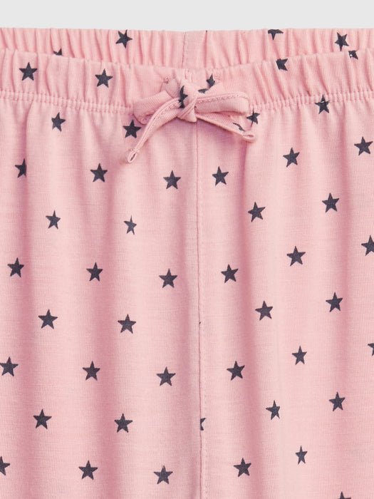 Kids 100% Recycled Polyester Star PJ Joggers