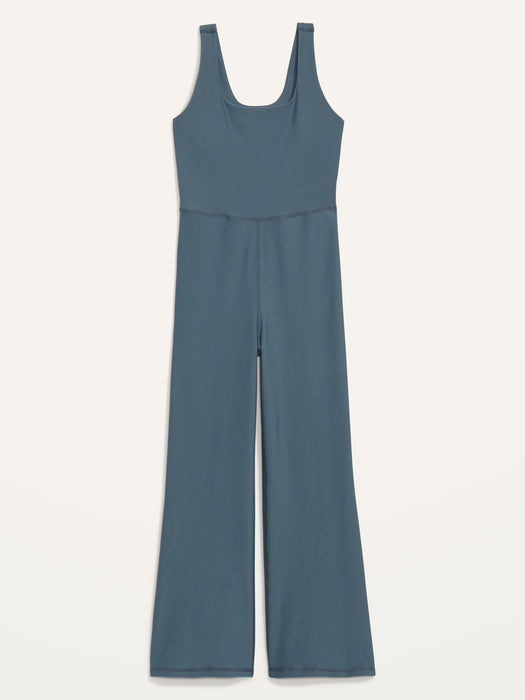 Sleeveless PowerSoft Flared Jumpsuit for Women