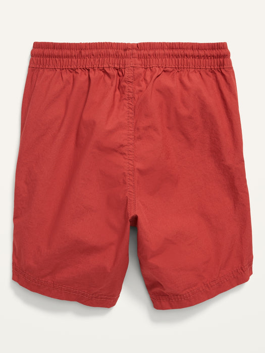 Unisex Cotton Poplin Pull-On Shorts for Toddler