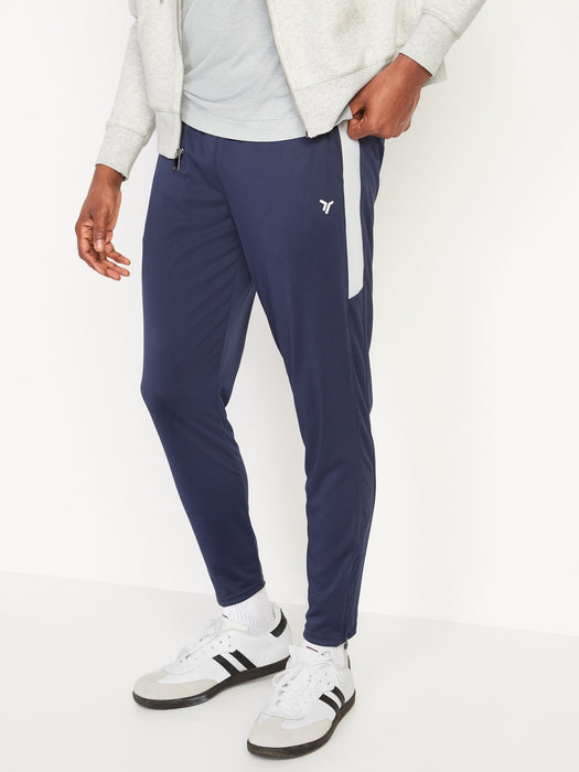 Go-Dry Ankle-Zip Track Pants for Men - Blue