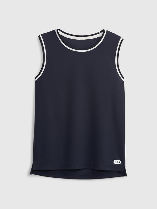 Kids Mesh Tank Top - blue