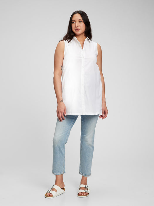 Maternity Button-Down Top