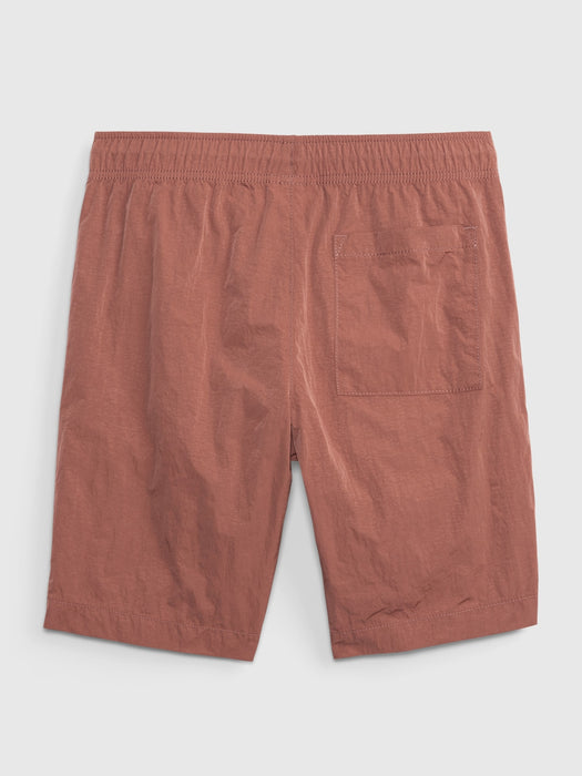 Teen Rec Shorts - mauve brown