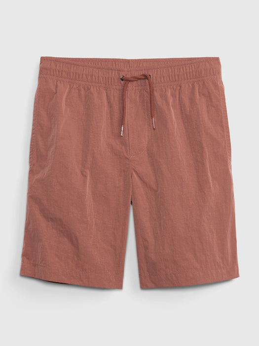 Teen Rec Shorts - mauve brown