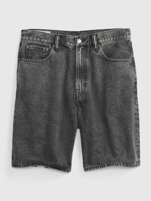 90s Loose Denim Shorts with Washwell