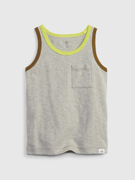 Toddler Tank Top - light heather grey