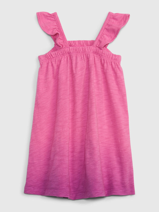 Toddler Flutter Tank Dress - pink